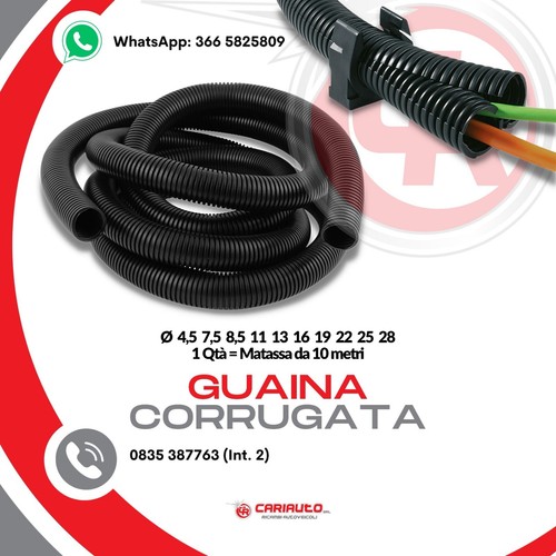 Tubo guaina corrugata - tubo, aperta